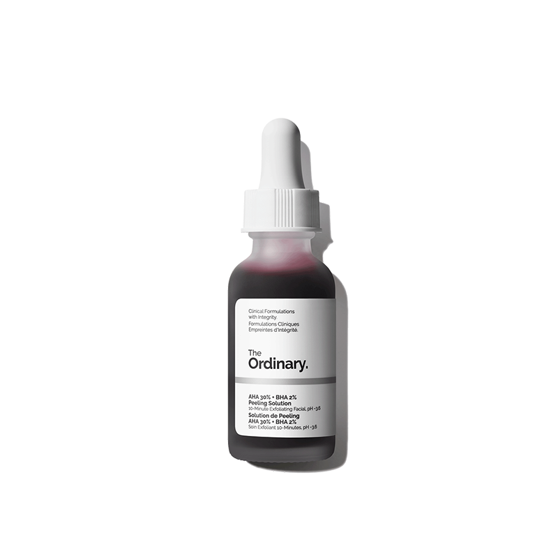 the ordinary aha peeling solution serum