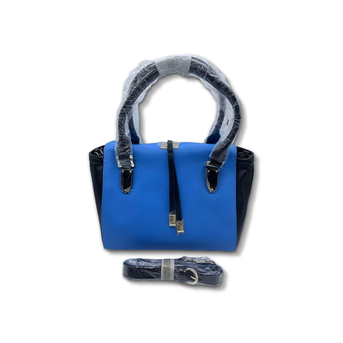 Blue & Black Hand Bag