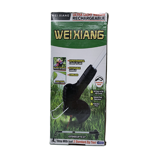 WEI XIANG Ultra Light Weight Rechargeable Grass Trimmer
