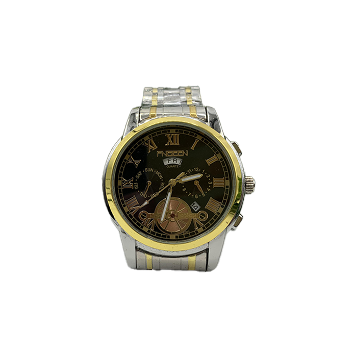 FNGEEN Men's Watch Stainless Steel Quartz Classic