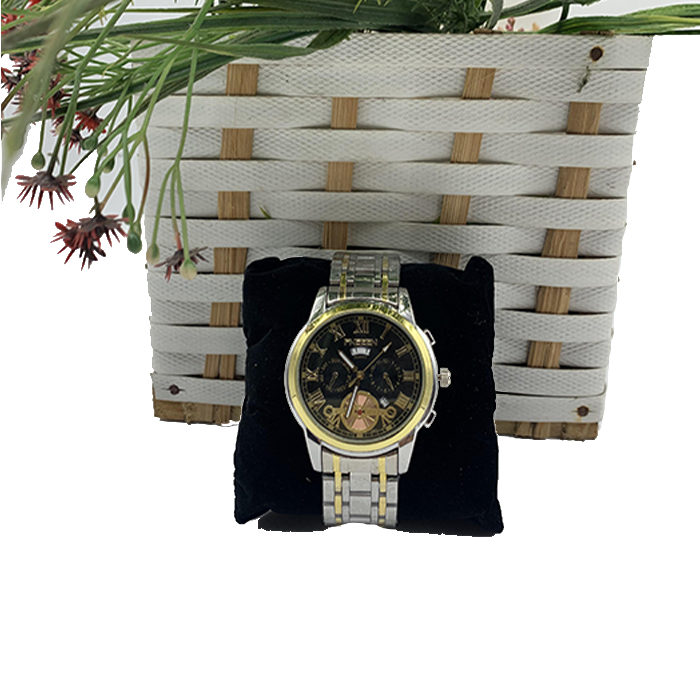FNGEEN Men's Watch Stainless Steel Quartz Classic