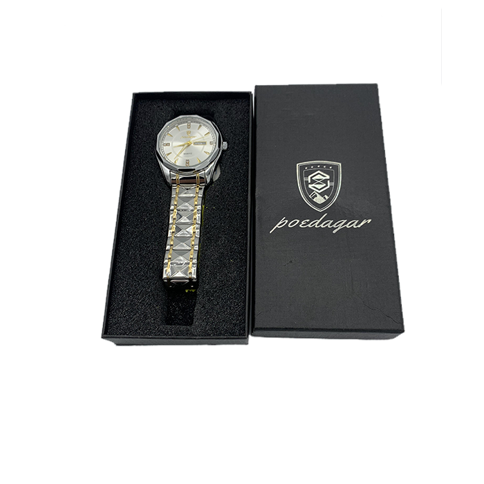 Poedagar 980 Luminous Stainless Steel Watch Silver