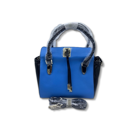 Blue & Black Hand Bag