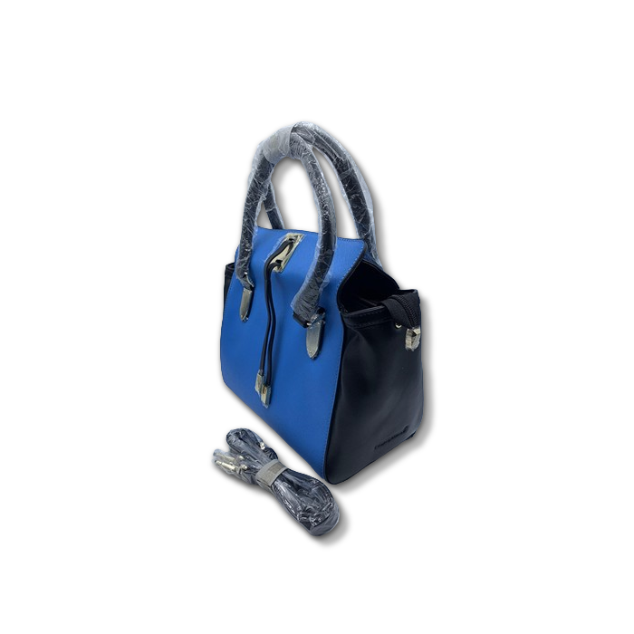 Blue & Black Hand Bag
