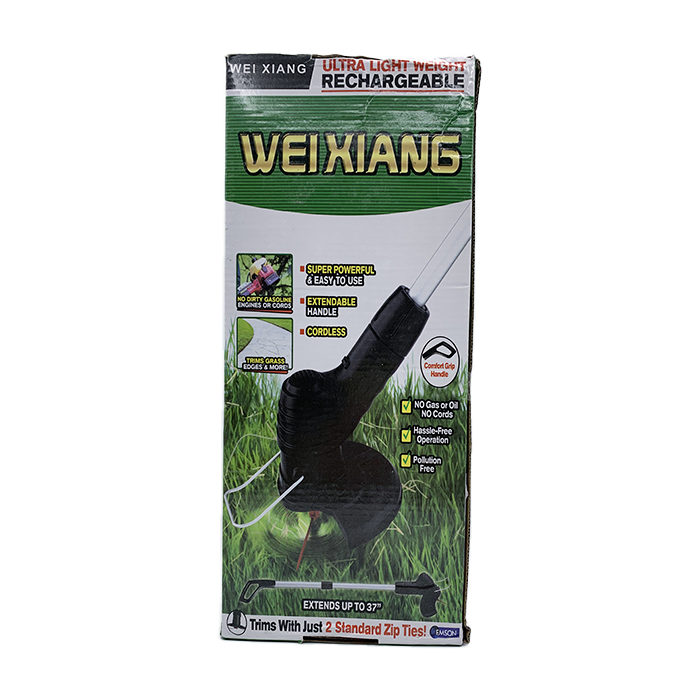 WEI XIANG Ultra Light Weight Rechargeable Grass Trimmer