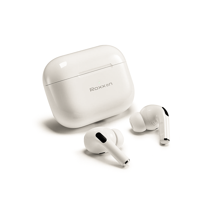 Roxxon A-1 Wireless Probuds With Charging Case White