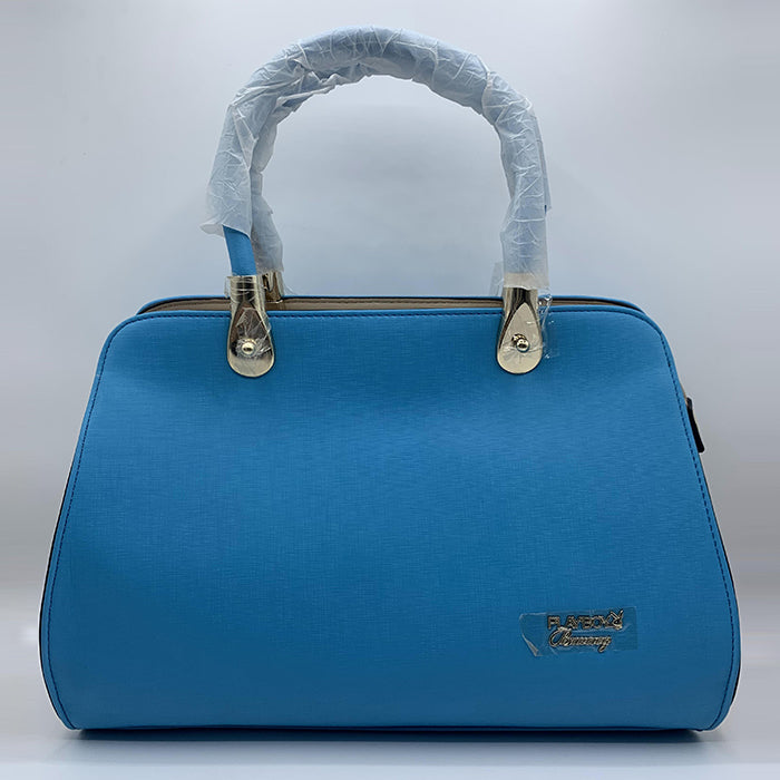 Soft Blue Hand Bag