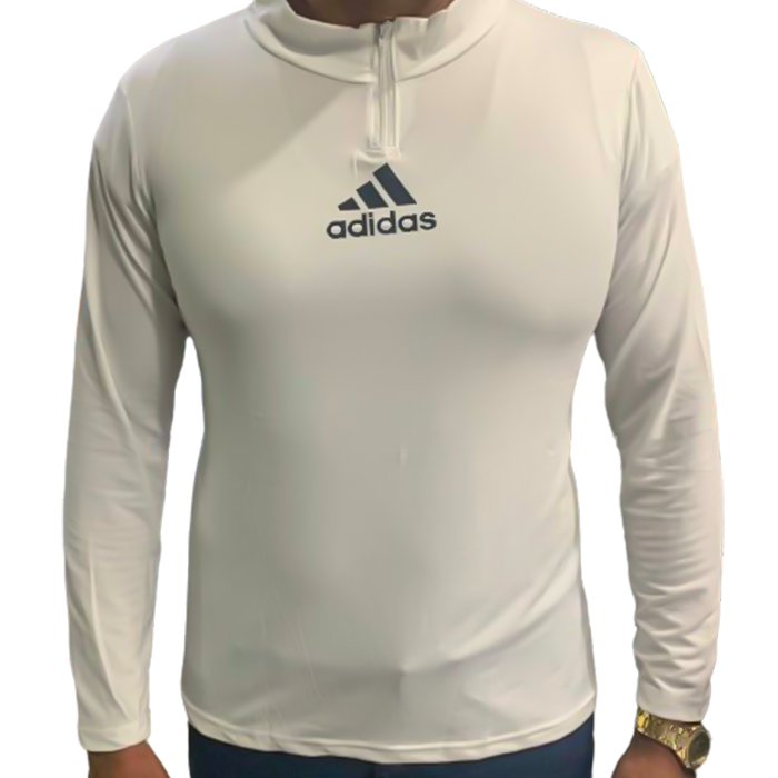 Adidas Full Sleeve T-Shirt White